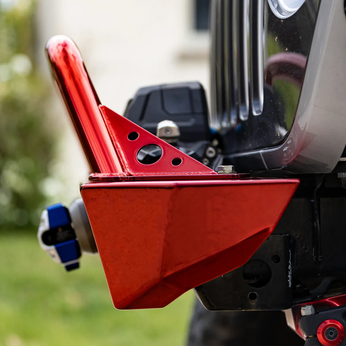 18c Wrangler/20c Gladiator Krawler Lite Front Bumper With Hoop Raw product image