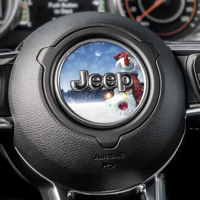 Under The Sun Inserts Jack Frost Steering Wheel Decal