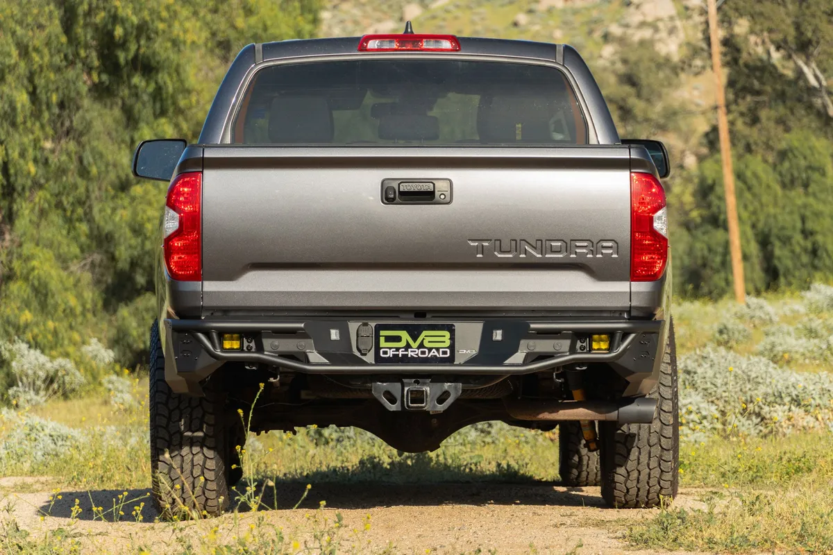 DV8 2014-2021 Toyota Tundra Tube Rear Bumper RBTT2-07 product image