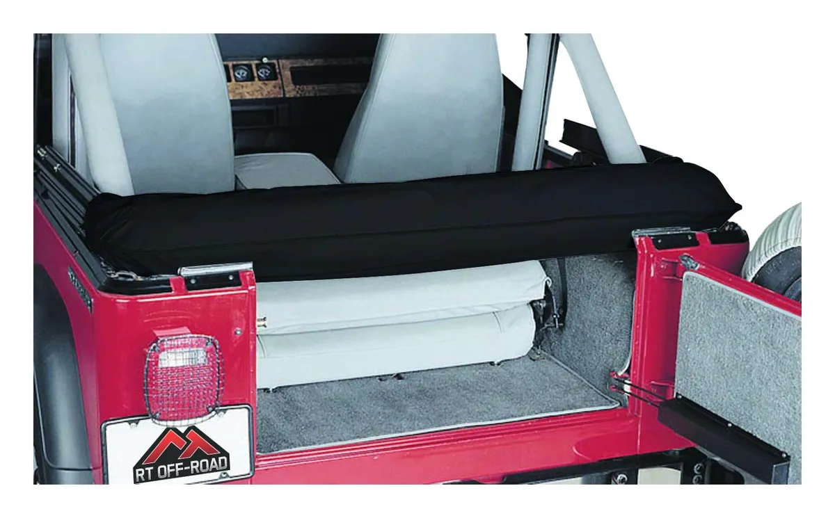 Crown Automotive Jeep Replacement RT Off-Road - Fabric Black Soft Top Storage Sleeve