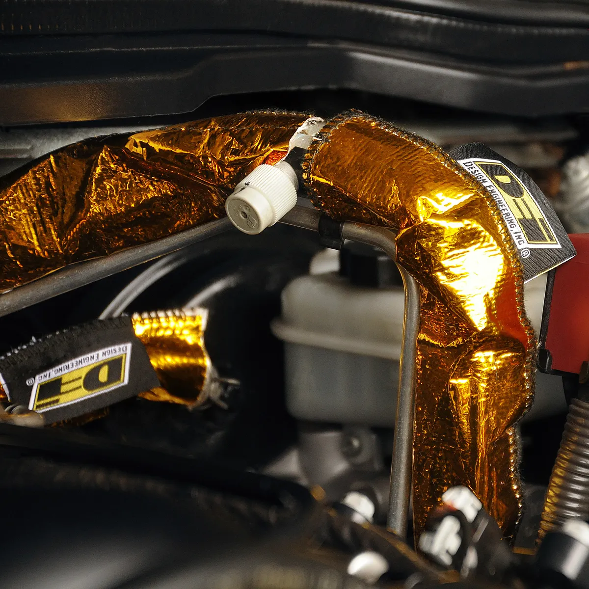 Dei Heat Shroud Gold 2 to 2-12 I.d. x 3ft - Gold product image