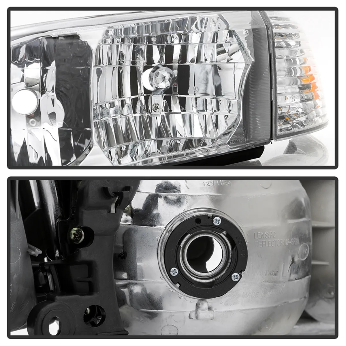 0001 Camry OEM Style Headlights With Corner Lights 4pcs Chrome product image