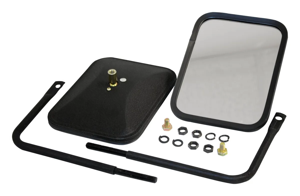 Safari Mirror Set 2007-2015 JK Wrangler; 1997-2006 TJ Wrangler; 1987-1995 YJ Wrangler; 1976-1983 CJ-5; 1976-1986 CJ-7; 1981-1986 CJ-8; product image