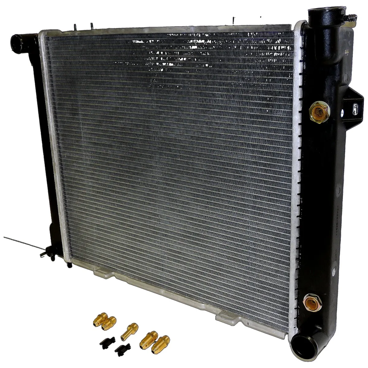 Crown Automotive Jeep Replacement 52079598AB Radiator 1998 Jeep ZJ, ZG Grand Cherokee w/ 5.2L, 5.9L Engines, 22-1/4 x 19-3/4 product image