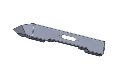 Savvy Off-Road Savvy Offroad Krawler Lite Front Bumper Skin - Aluminum - JT/JL/JK