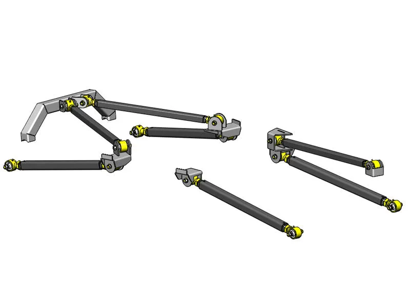 Jeep Wrangler Pro Series 3 Link Long Arm Upgrade Kit 2004-2006 LJ Clayton Off Road product image