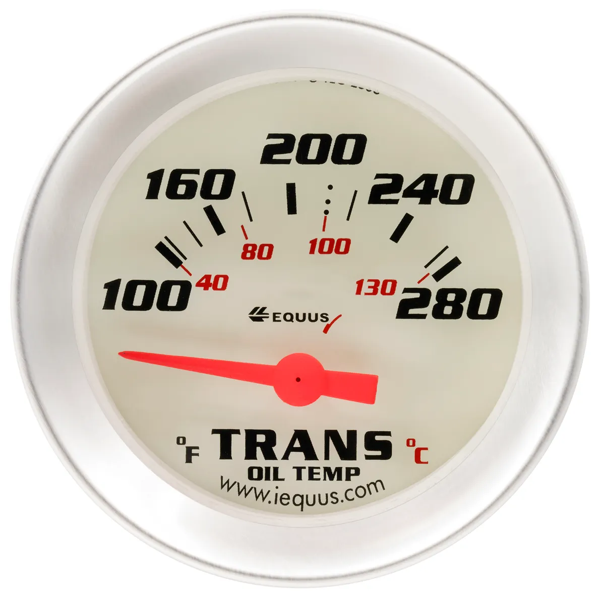 2.0 Dia Trans Temp Gauge Silver 100-280 product image