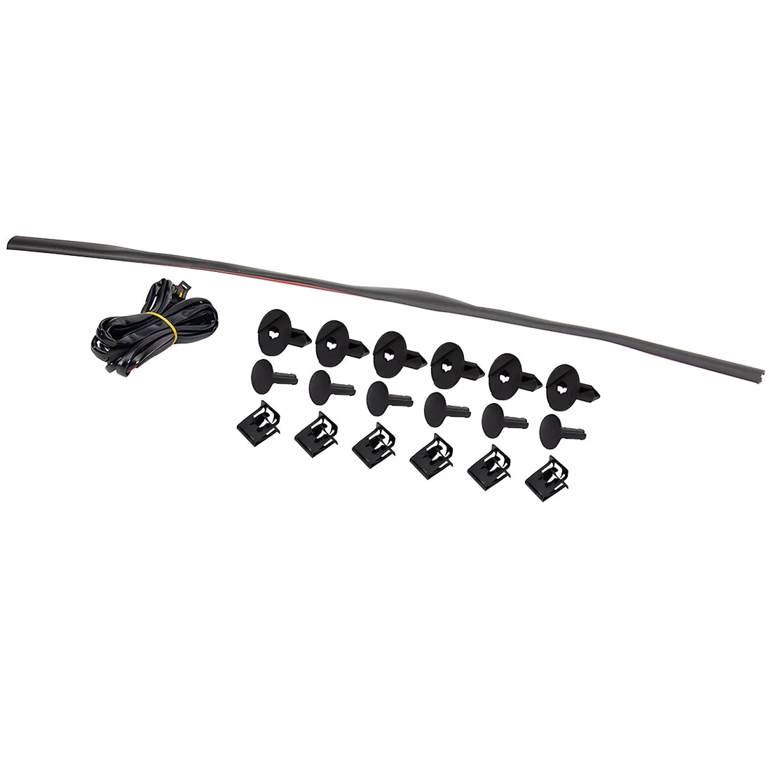 American Modified Amjpaa00129 Goliath Grille With LED Amber Lights - Glossy Black product image