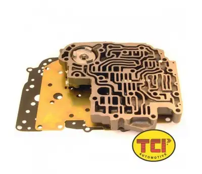 TCI Automotive TCI Automotive 321115 TH350 Reverse Shift Pattern Full Manual Valve Body w/ 1st and 2nd Gear Braking.