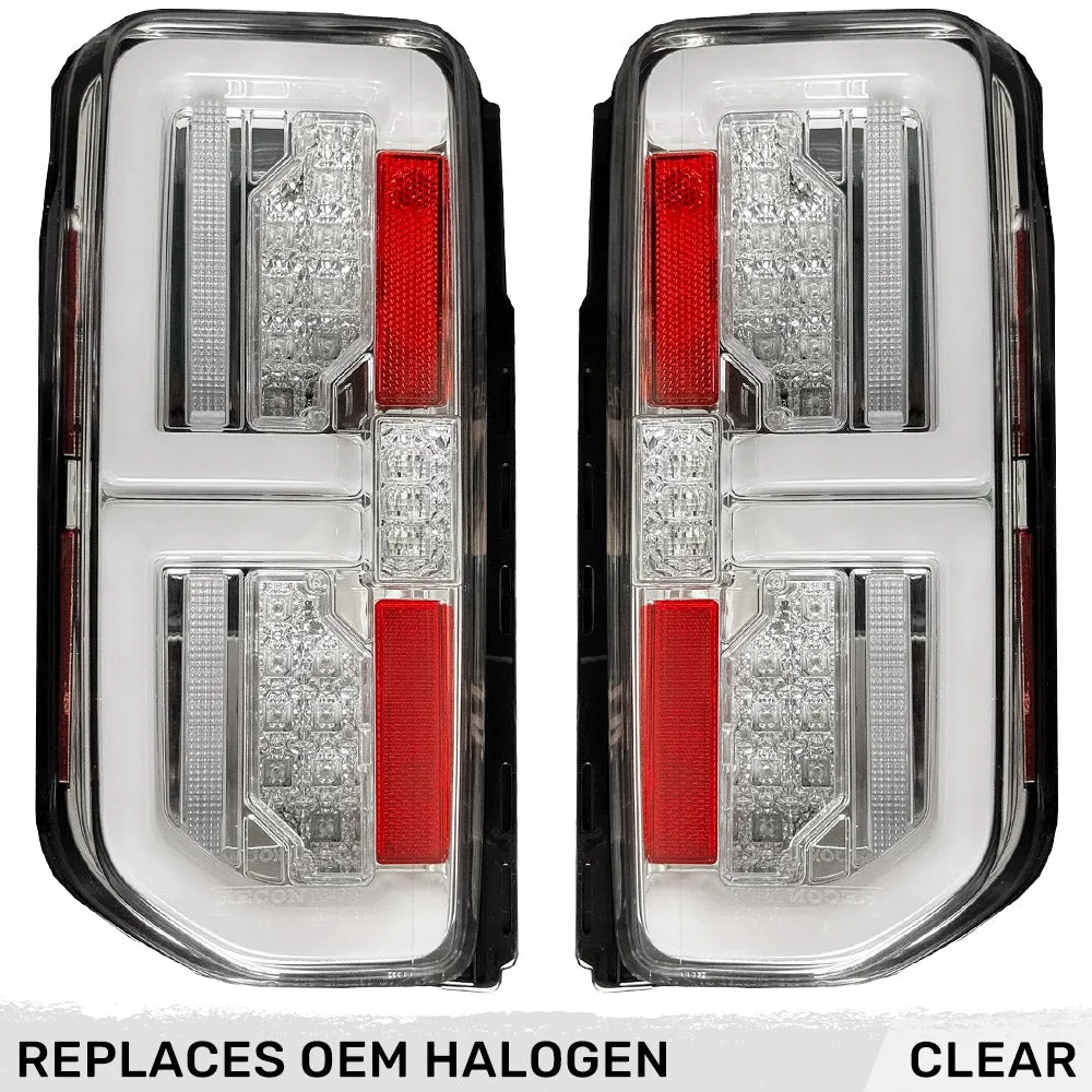 Ford 21-25 Bronco Tail Lights High-Powered Oled Bar Style Running & LED Brake Lights, Includes Oled Startup Sequence - Multiple Options product image