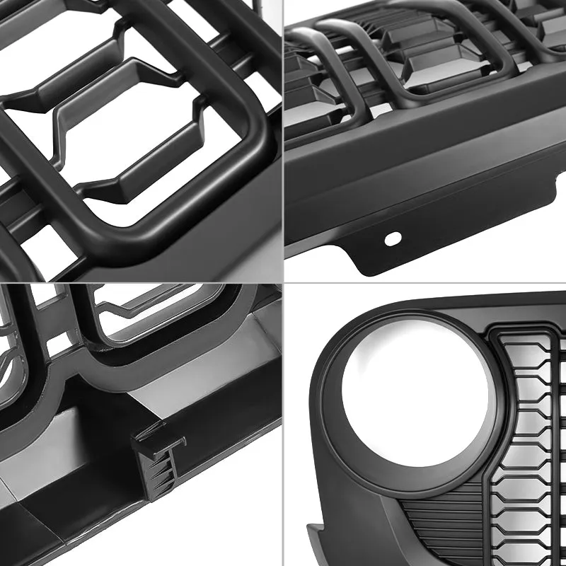 Front Mesh Grille with 2024 Wrangler JL Style for Jeep Wrangler JK product image