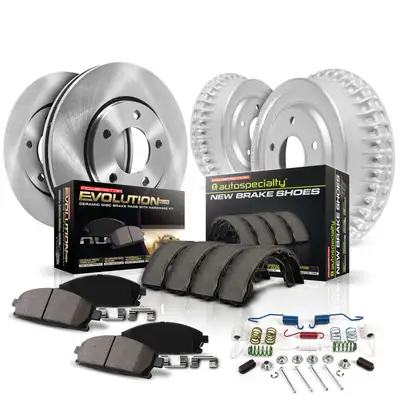 PowerStop Autospecialty Brake Kit fr 1998-2003 Toyota Sienna