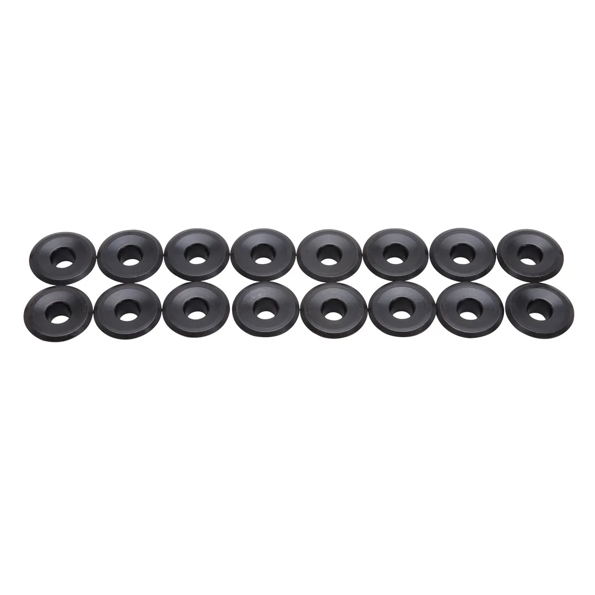 Edelbrock Valve Spring Retainers, 01.375 OD, 01.070 SD, Set of 16