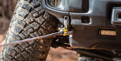 American Expedition Vehicles AEV Full-Size 1/2in Winch Extension Rope