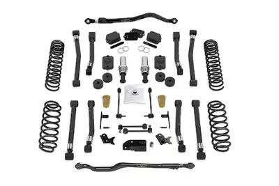 TeraFlex Teraflex 3.5in Alpine RT3 Short Arm Suspension System - No Shocks - JL 4Dr