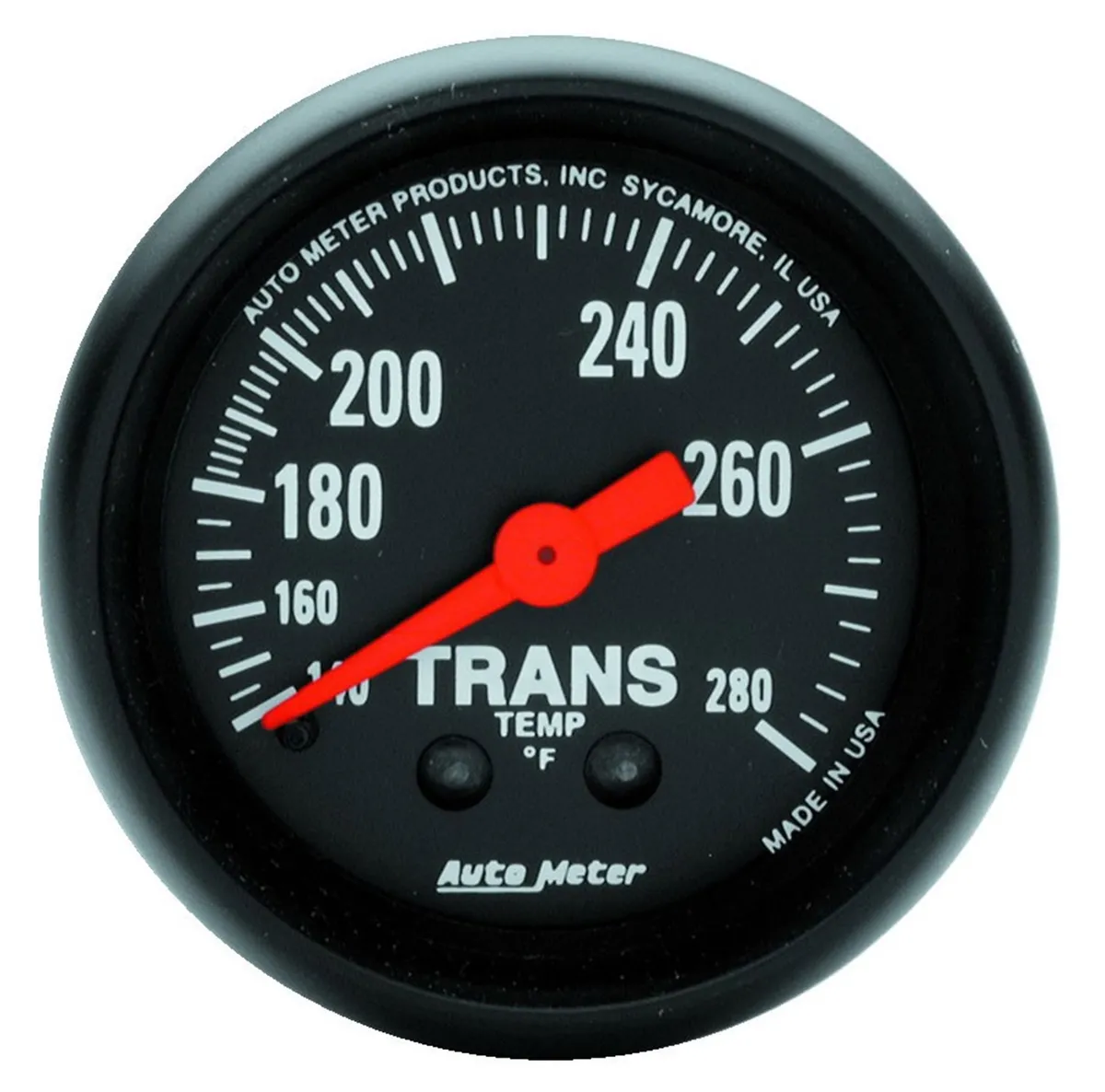 Gauge, Transmission Temp, 2 1/16", 140-280?F, Mechanical, 8ft., Z Series product image