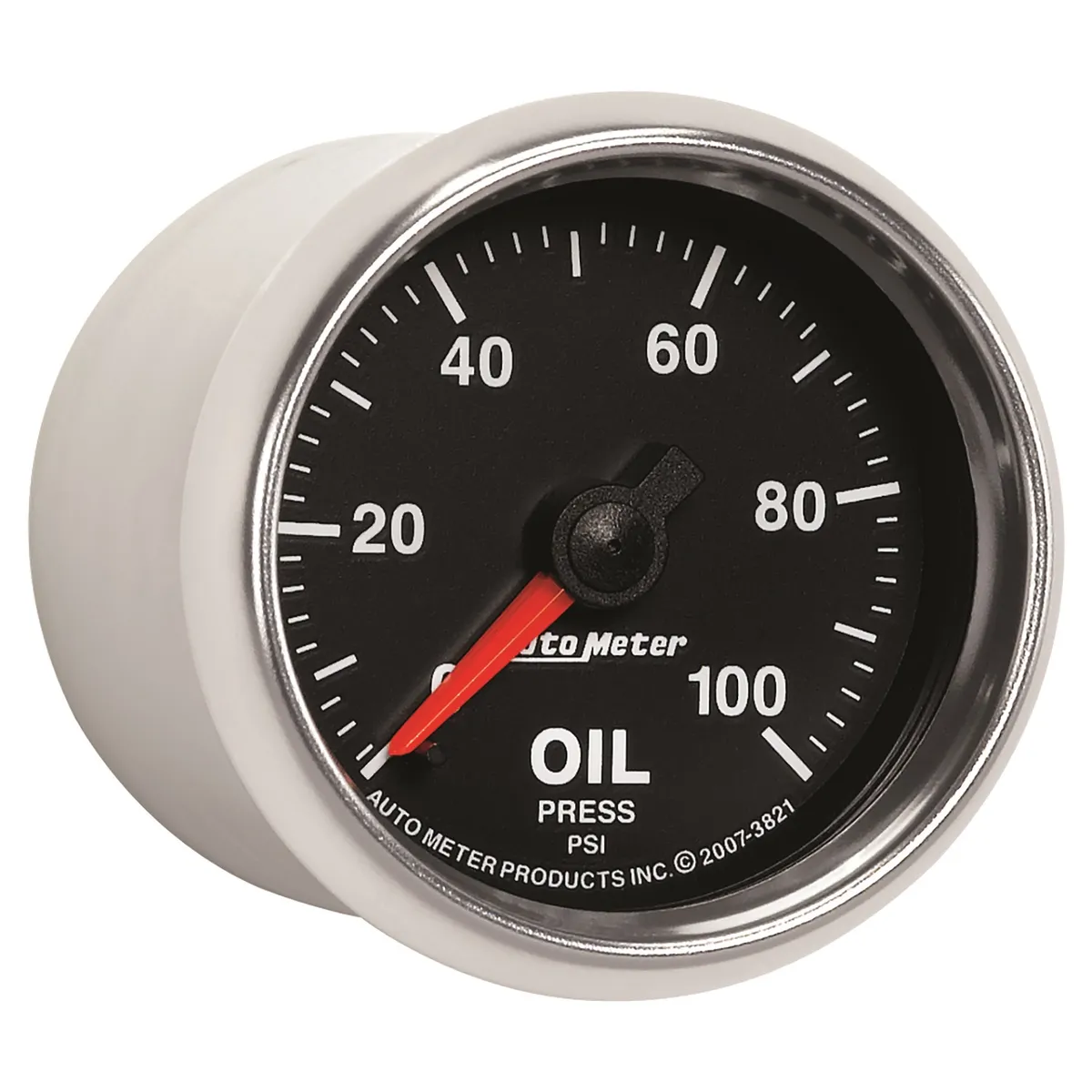 Gauge, Oil Pressure, 2 1/16", 100psi, Mechanical, GS product image