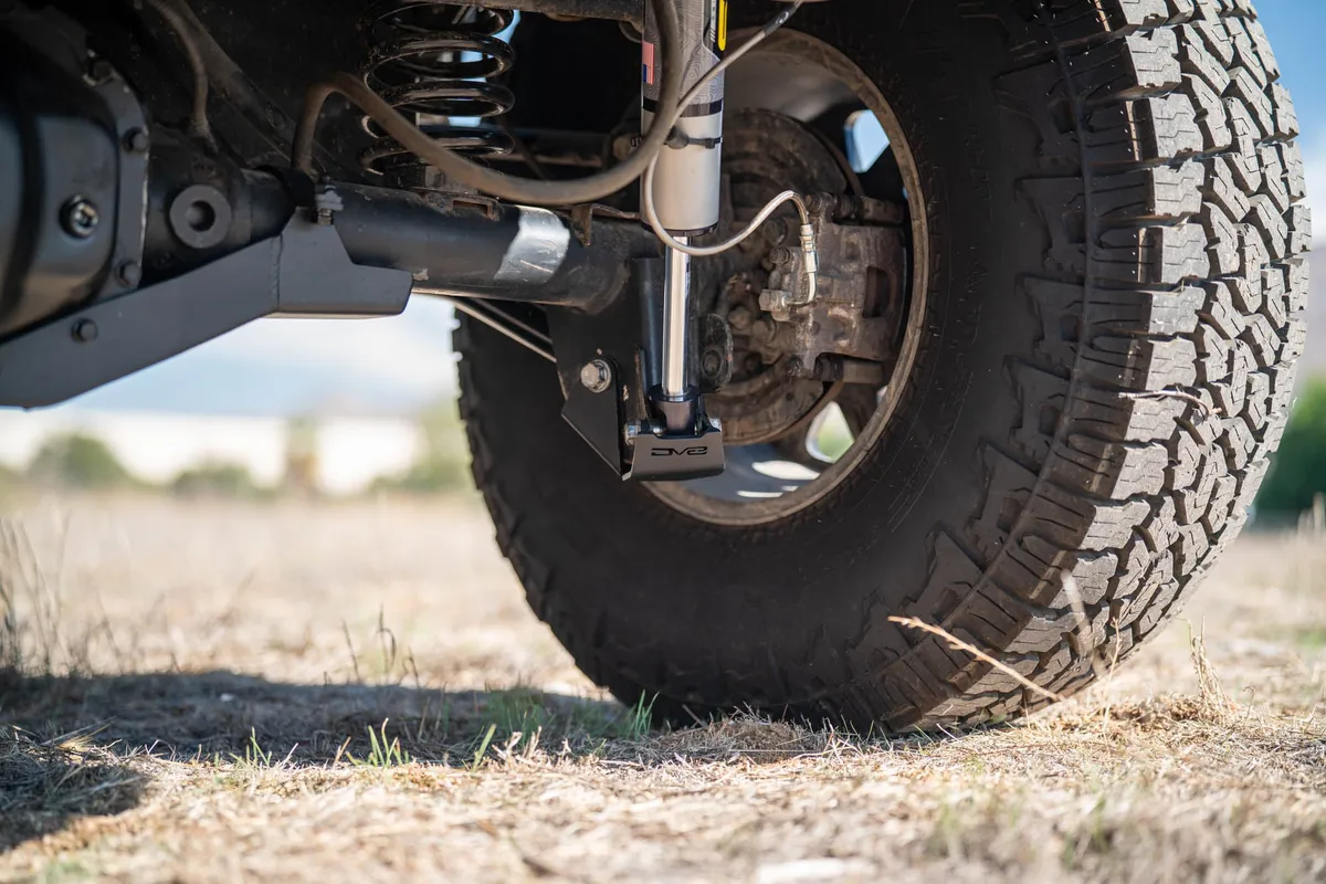 DV8 2007-2018 Jeep Wrangler JK Rear Shock Link Skid Plates SPJK-04 product image