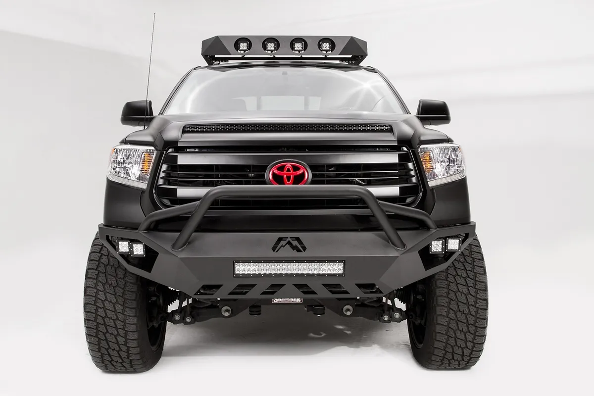 Fab Fours Vengeance Prerunner Front Bumper Fits 2014-2021 Toyota Tundra product image