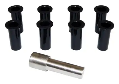 Crown Automotive Jeep Replacement Door Hinge Delrin Bushing Kit For 0718 Jeep JK Wrangler w/ 4 Doors (8 Bushings)