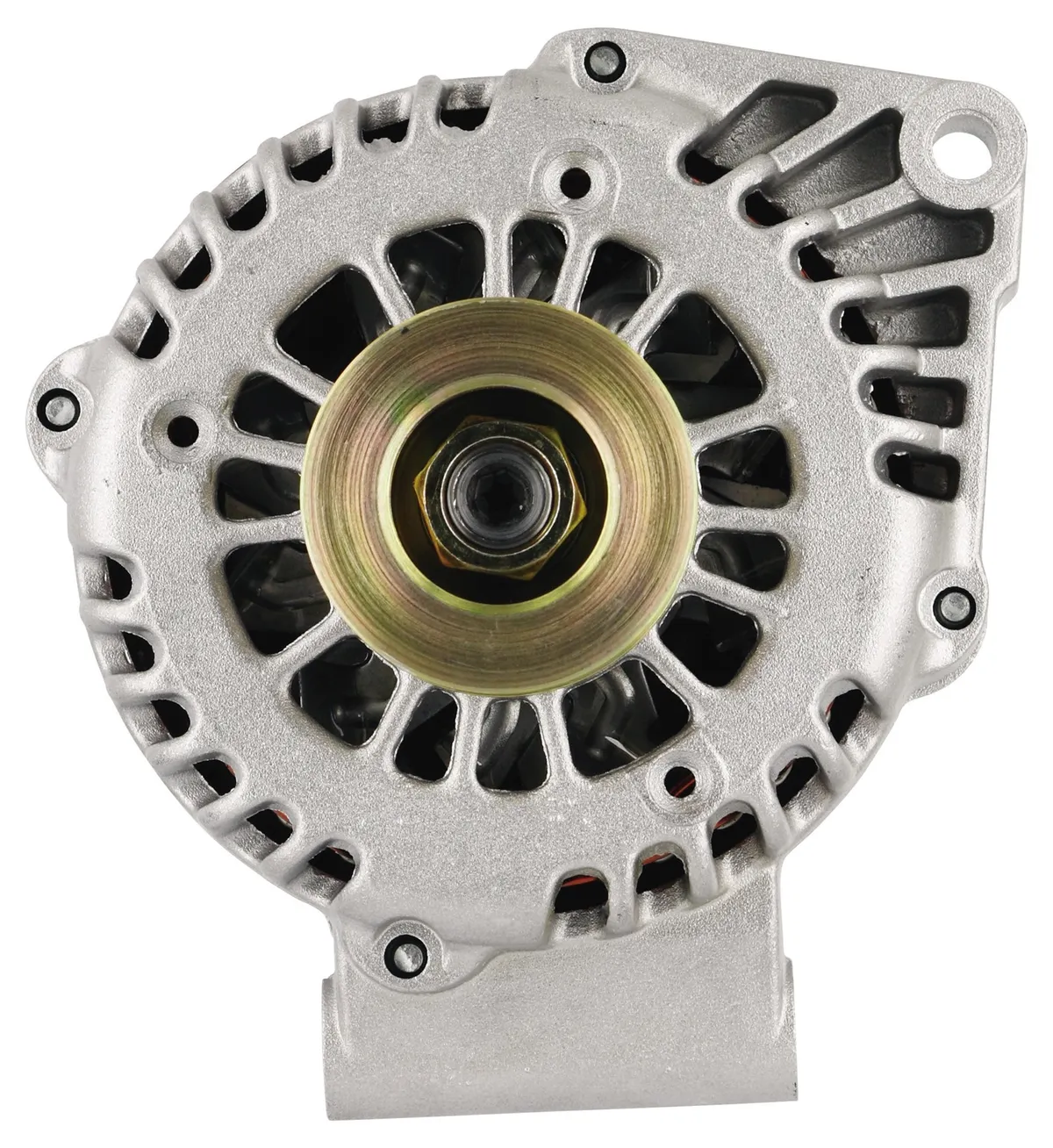 Alternator; CS130D; Side Mount; 165 Amp; 100 Amp; 6 Groove Pulley; PLFS Voltage Regulator; OE Only; Natural; product image