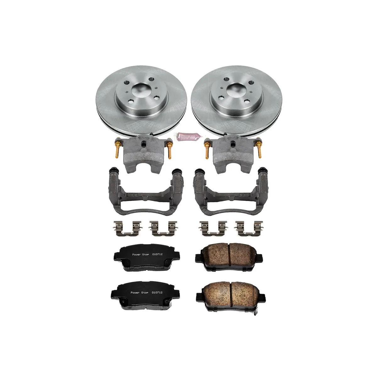Z17 Direct Replacement Kit: Rotors; Ceramic Pads; Calipers product image