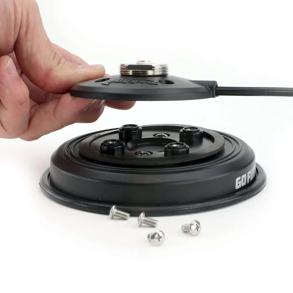 Rugged Radios UNI-MAG Universal NMO or Magnetic Antenna Mount product image