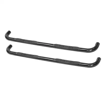 Westin E-Series 3 Nerf Step Bars Black F-150 SuperCrew 2015-2019 F-250350 Crew Cab 2017-2019