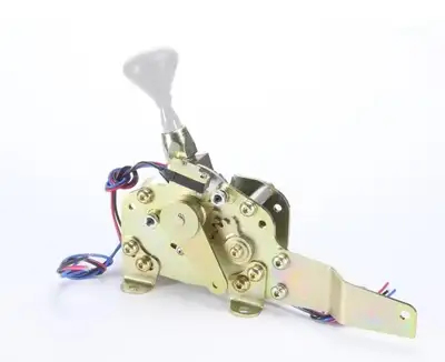 Lokar Electronic Sport Shifter; Floor; 10 in. Lever; Mushroom Shift Knob; For Use w/4L60E Transmission; Incl. Lever/Brackets/Neutral Safety Switch/Hardware;