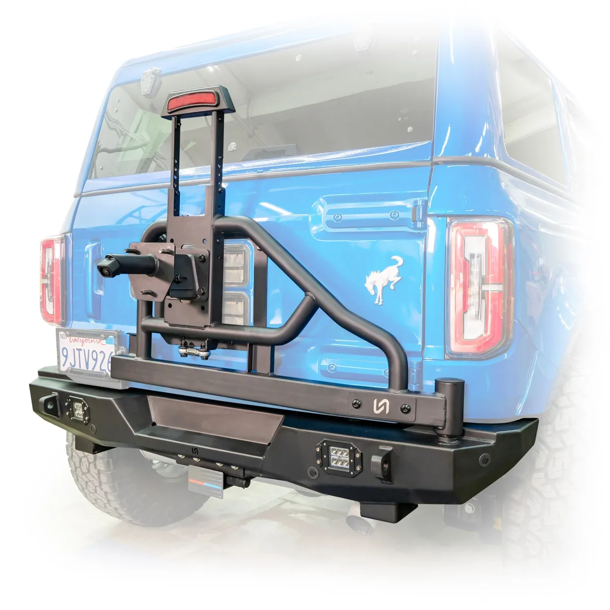 2021+ Ford Bronco Swing Out Tire Carrier Rear Bumper 1 of 2 product image