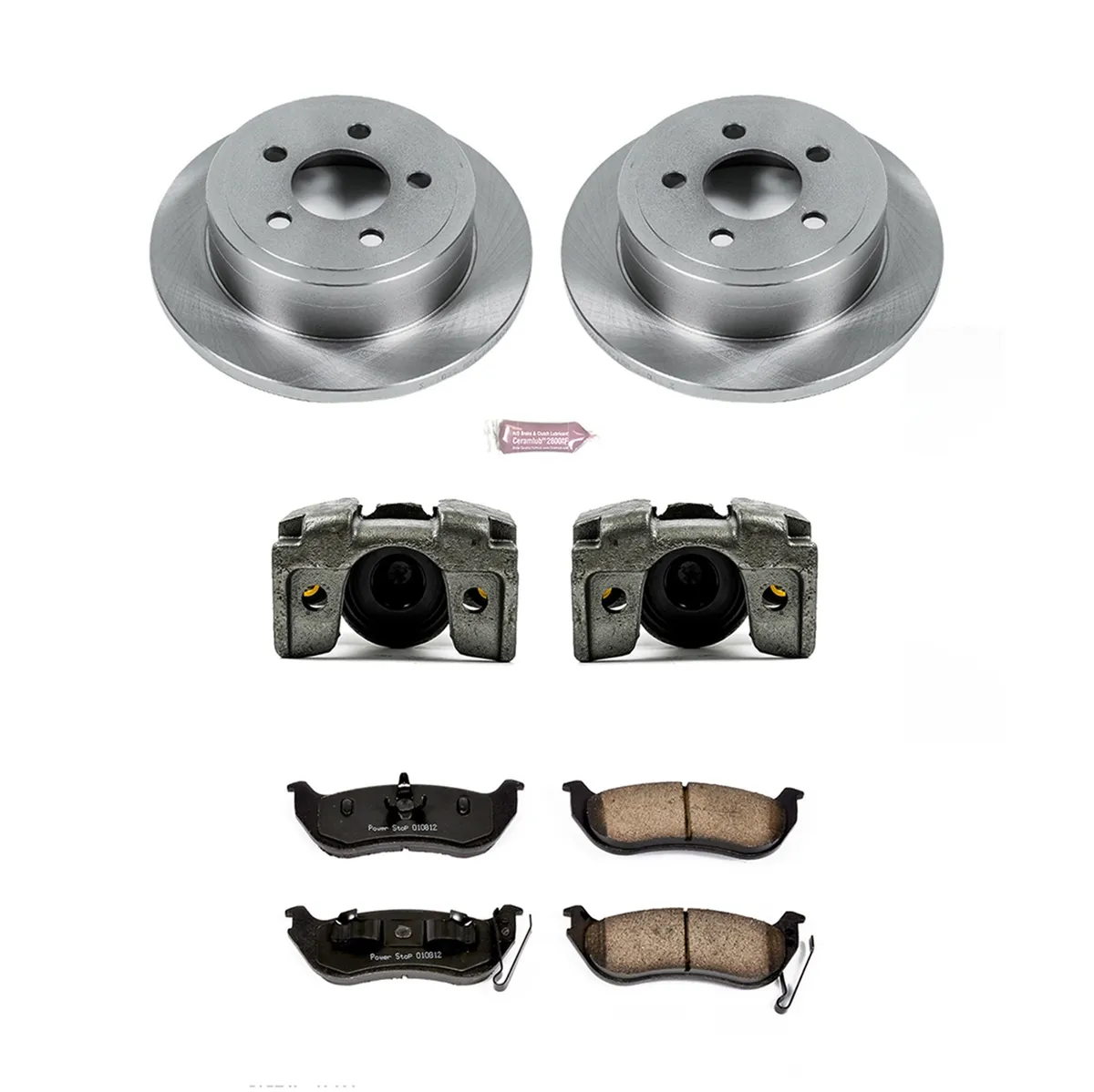 Z17 Direct Replacement Kit: Rotors; Ceramic Pads; Calipers product image