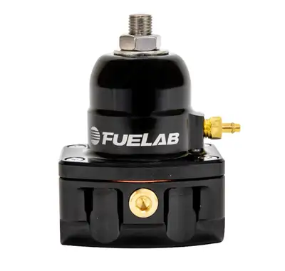 Fuelab Universal Ultralight CARB Adjustable Fuel Pressure Regulator 4-12 psi 2 -8AN Inlets 1 -6AN Return FUELAB
