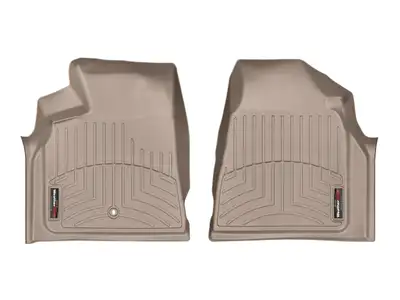 Weathertech 2008 + GMC Acadia Tan Front FloorLiner / 2008 + Buick Enclave Tan Front FloorLiner / 2008 + Chevrolet Traverse Tan Front FloorLiner