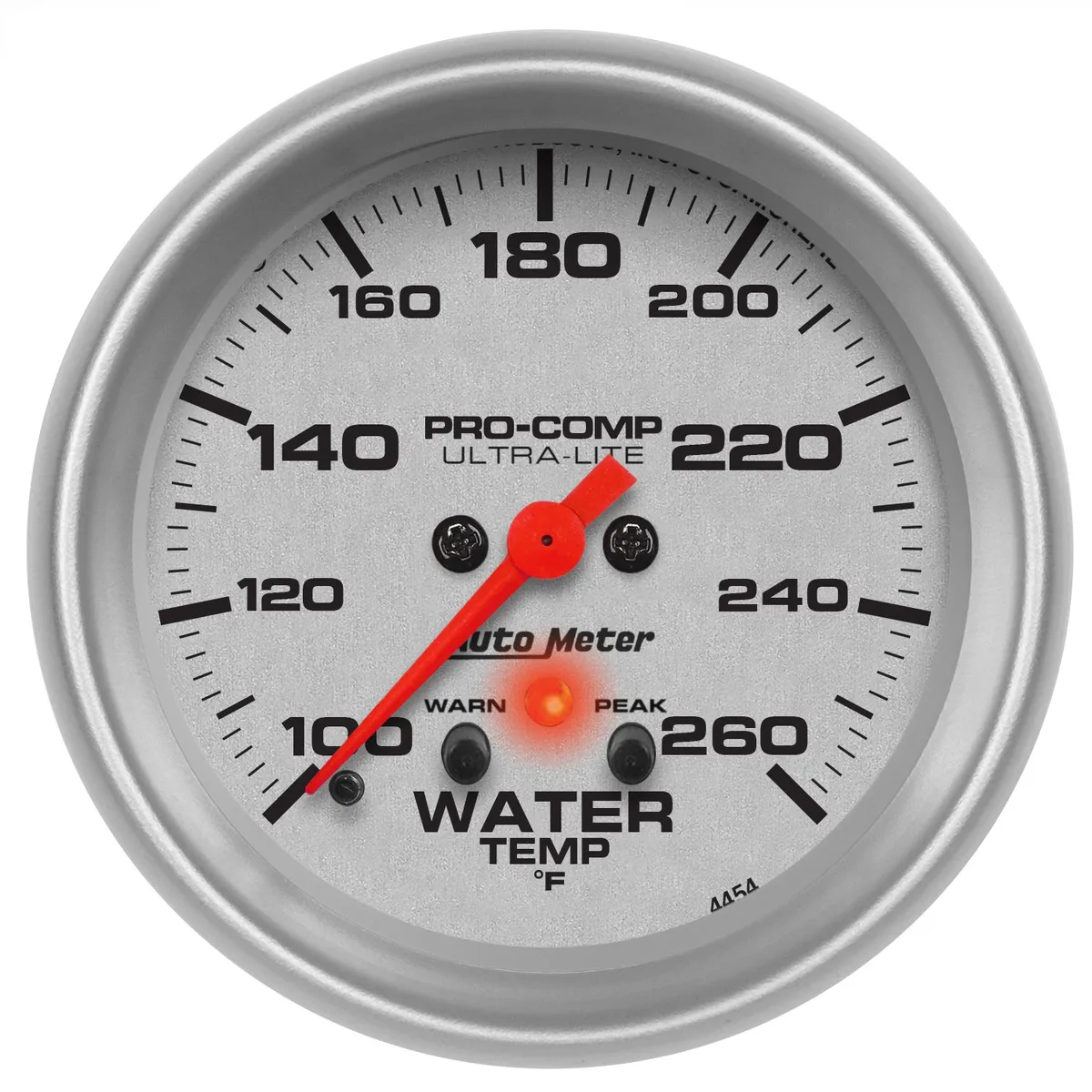 Gauge, Water Temp, 2 5/8", 260?F, Digital Stepper Motor w/ Peak & Warn, Ultra-Lite product image