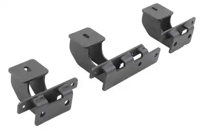 Go Rhino Go Rhino D64506BTK - Dominator Xtreme D1,,D2, D6, DSS, DT Side Steps - Mounting Brackets Only - Textured Black