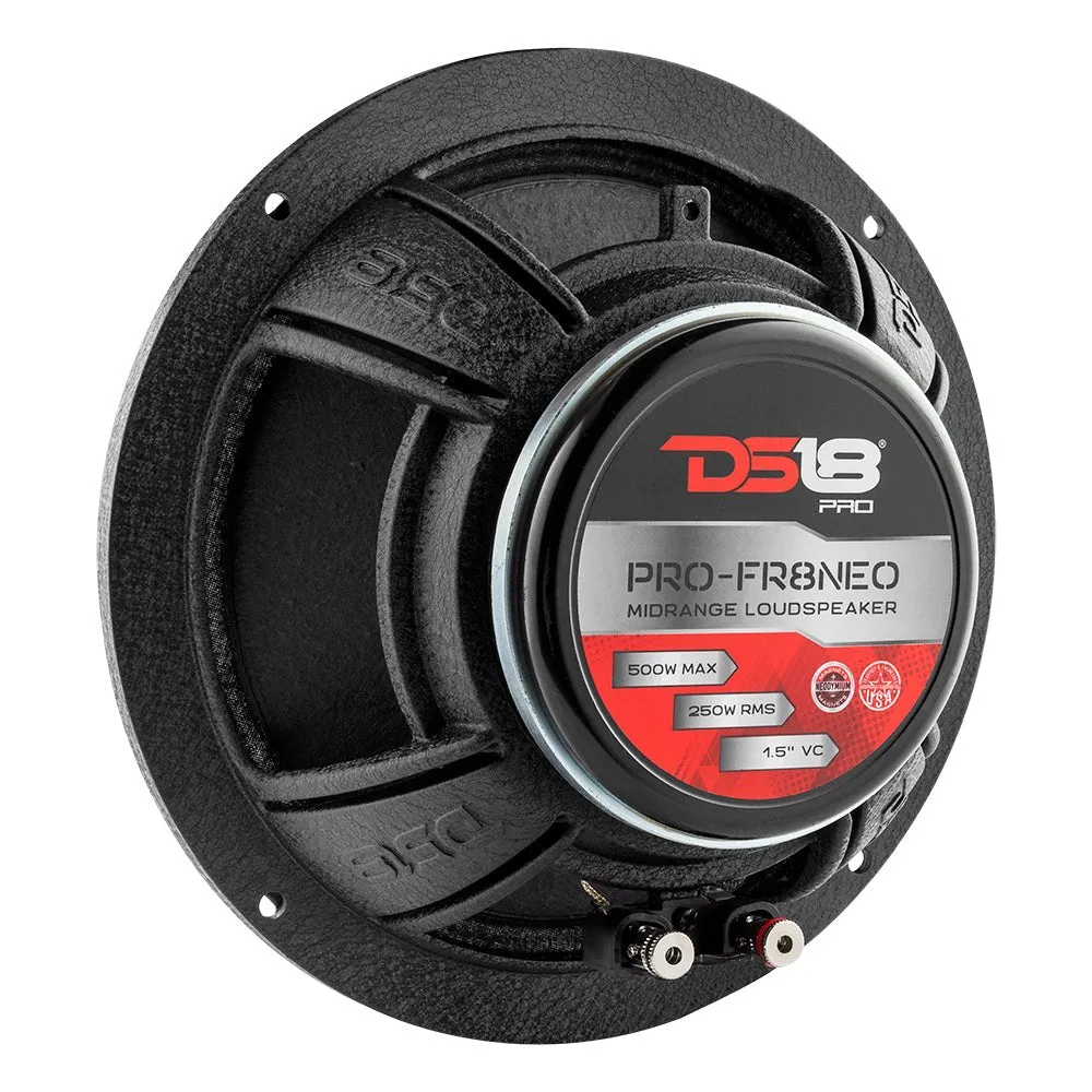 PRO 8" Neodymium Full-Range Bullet Loudspeaker 250 Watts Rms 4-Ohm product image