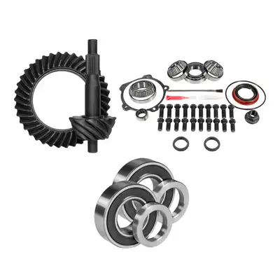 Yukon Gear and Axle Muscle Car Re-Gear Kit For Ford 8 Differential 25 Spline 3.00 Ratio 8.0 Inch Ford 3.00 Rear R&P Gear/ Install Kit Package Fits Std Open Carrier W/ 1.625 Inch Bearing Journal Yukon Gear