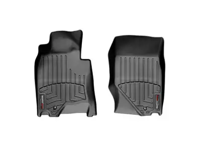 Weathertech 2007 + Infiniti G35 Black Front FloorLiner Fits vehicles with one retention device on the drivers side / 2008 + Infiniti G37 Black Front FloorLiner