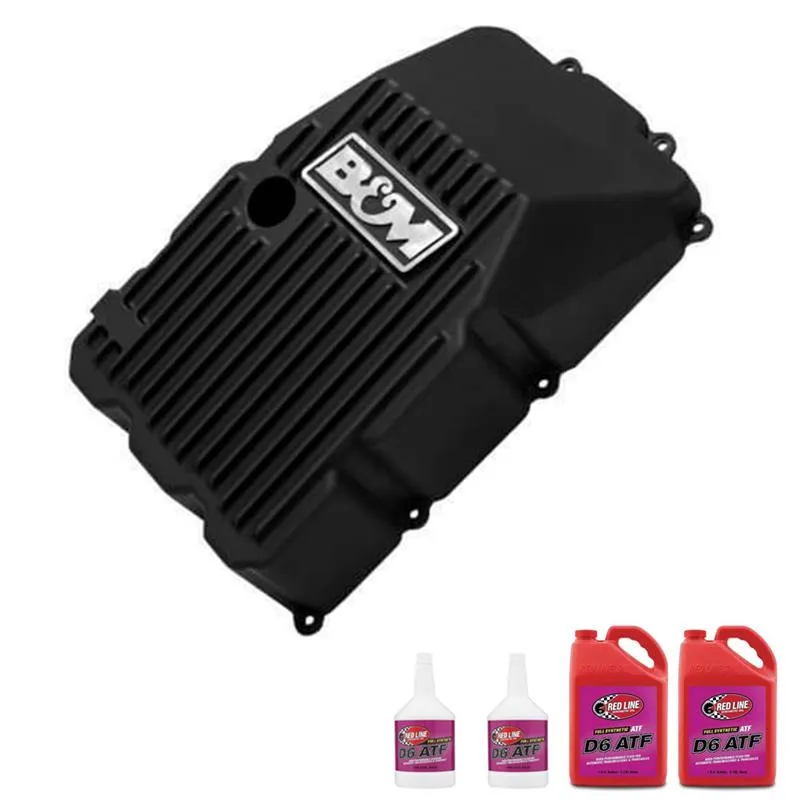 Cast Aluminum for Toyota AB60 - BLACK Fits 2009 to 2017 Toyota Tundra and Sequoia V8 models with a AB60 automatic transmission. product image