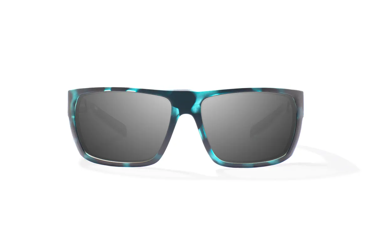 Palometa Gray Glass Blue Tort Matte Sunglasses product image