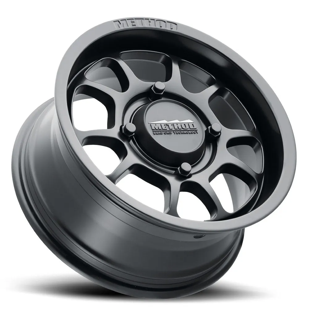 MR409 Bead Grip 15x7 5 2 38mm Offset 5x4.5 72mm Centerbore Matte Black product image