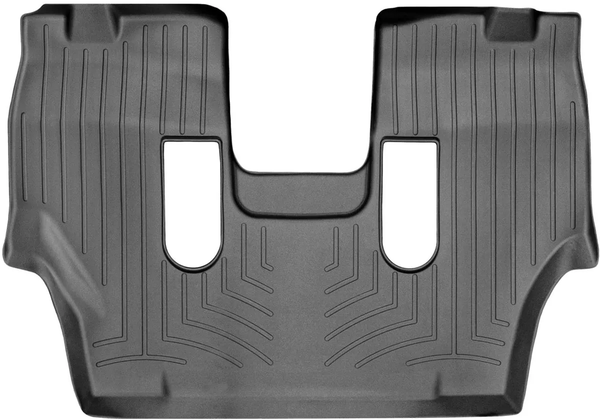 Weathertech Black Rear FloorLiner Dodge Durango 2011 + Only fits models with 2nd row bench seating