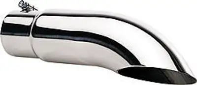Gibson Performance Exhaust Gibson Performance Exhaust 500384 Stainless Steel Tip>Turndown Tip