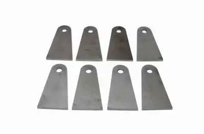 Steinjager Steinjäger Tabs and Clevises, Weld On 4 Link Tab and Clevis Kits 0.500 Bore Straight Mount 8 Straight Tabs Two Link Suspension