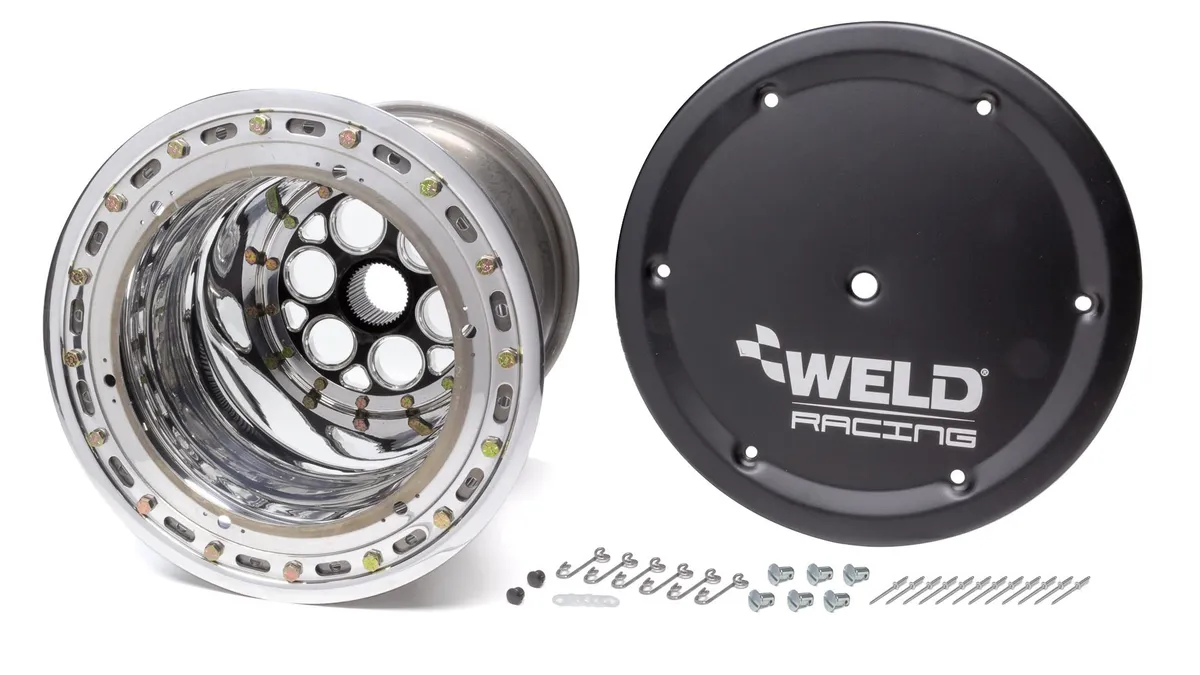 WELD Racing 15x18 42 Spline 4in BS Bead-Loc w/Cover
