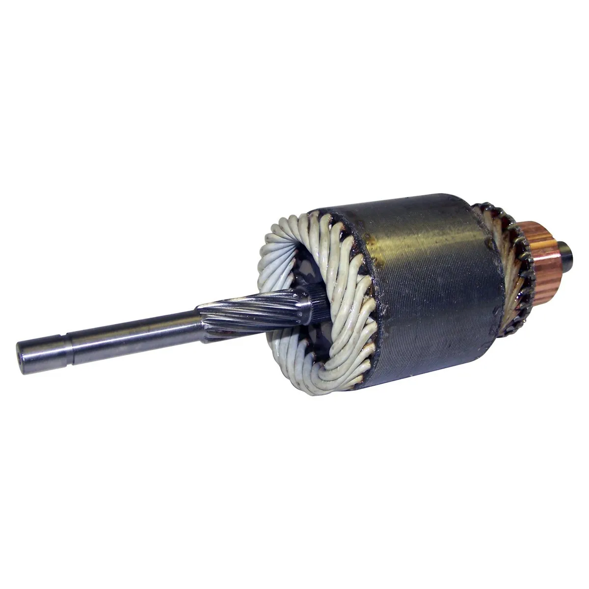 Crown Automotive Jeep Replacement Starter Armature 1987-1987 YJ Wrangler w/ 4.2L (6-258) Engine; 1972-1983 CJ-5 w/ 4.2L (6-258) Engine; 1972-1981 CJ-5 w/ 5.0L Engine; 1972-1975 CJ-6 w/ 4.2L (6-258), 5.0L (V8-304) Engines; 1972-1986 CJ-7 w/ 4.2L (6-258) Engine; 1972-1981 CJ-7 w/ 5.0L