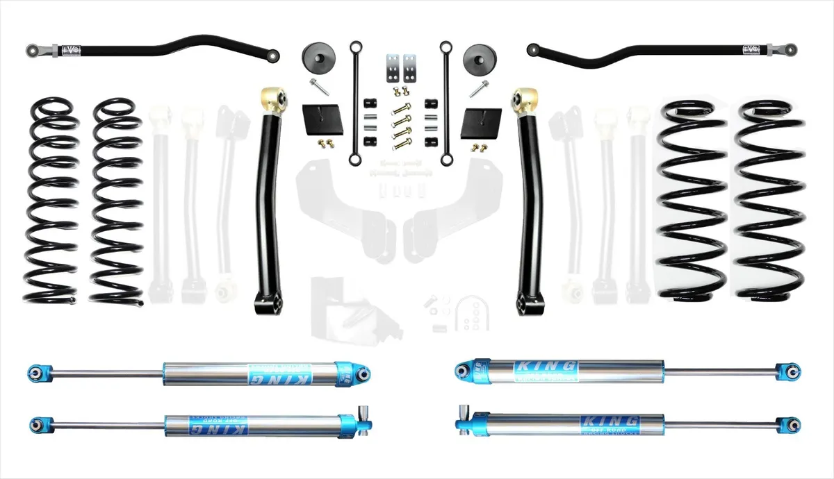 Jeep Wrangler JL 2.5 Heavy Duty Enforcer Overland Lift Stage 4 Plus With EVO Spec King 2.5 Shocks product image