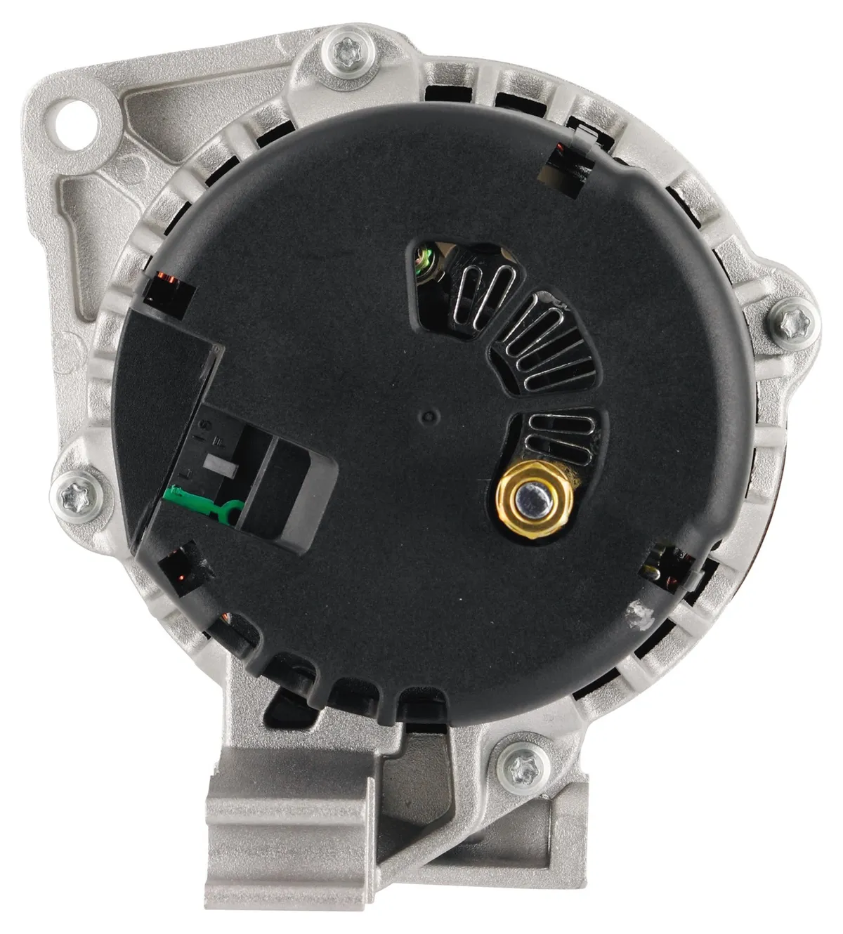 Alternator; CS130D; Side Mount; 165 Amp; 100 Amp; 6 Groove Pulley; PLFS Voltage Regulator; OE Only; Natural; product image