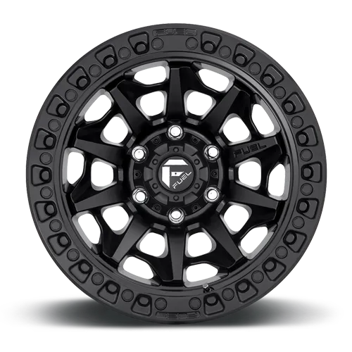 Aluminum Wheels 20X9 Covert D694 6 On 139.7 Matte Black 106.1 Bore 1 Offset Multi Spoke Fuel Off Road Wheels product image