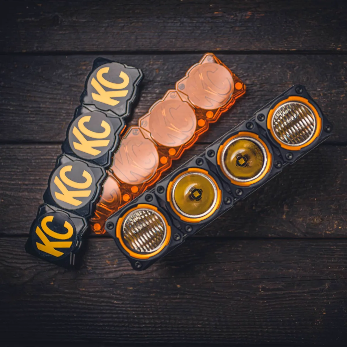 KC Hilites 5333 KC Shield Flex Era LED Bar 10in Amber ea product image